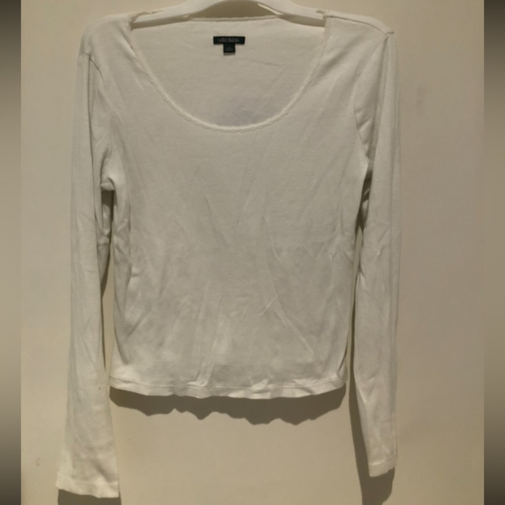 Wild fable long sleeve with lace trim